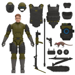 G.I. Joe Tripwire figure in pack with articulation for dynamic posing.