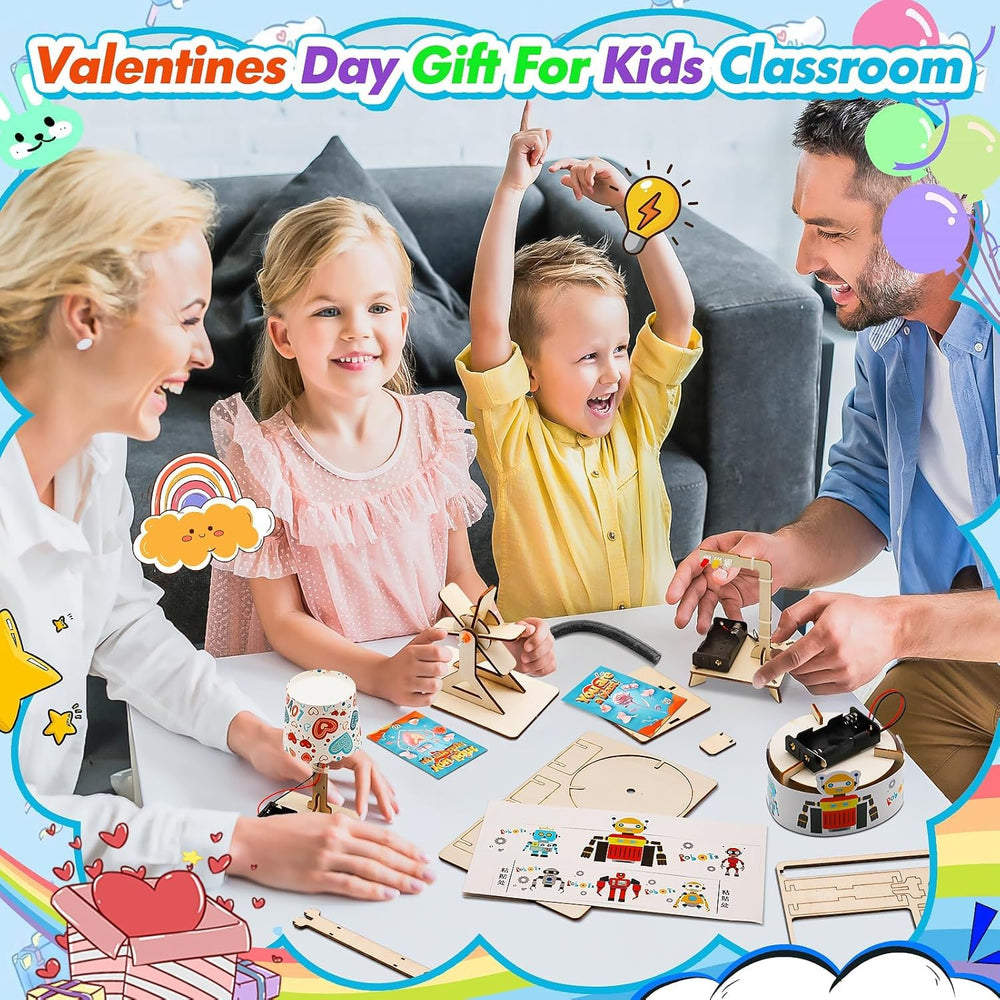GIAKAN Kids party favors with safe wooden components and colorful designs.