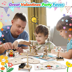 GIAKAN Valentine exchange cards in classroom settings for fun collaborative learning.