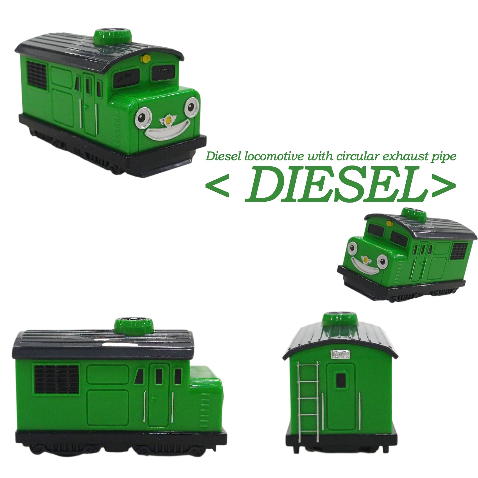 GIANANO bus collection, multi-color pullback figures for display.