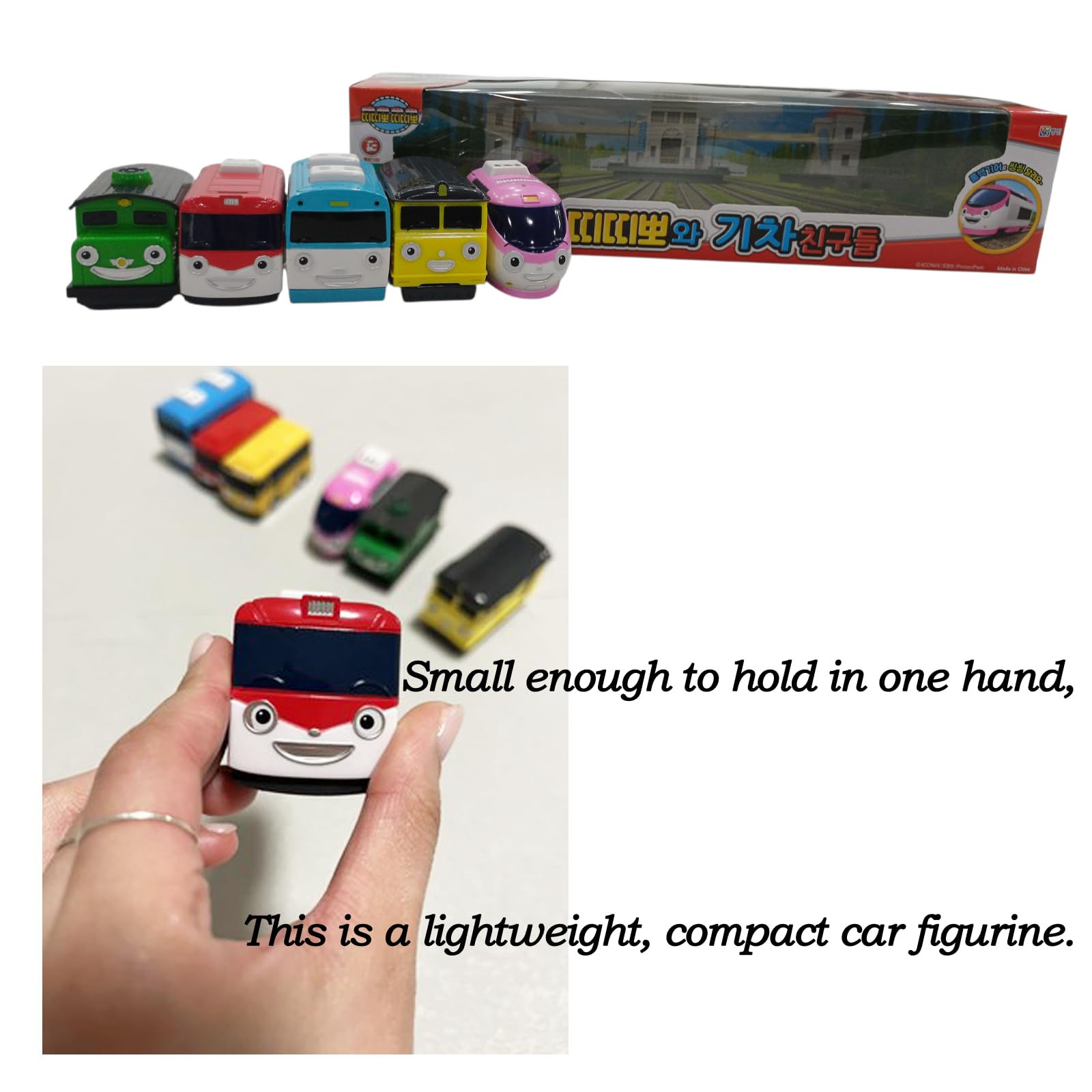GIANANO bus green pullback decorative item with smooth motion.