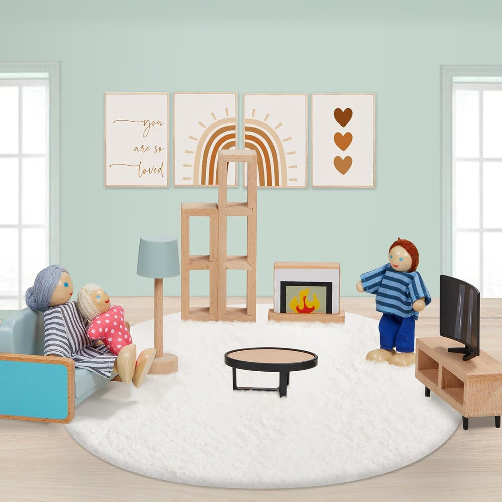 Giant bean 36pcs dressing table unit for pretend vanity play