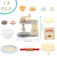 Giant Bean kneading board and rolling pin support fine motor play.