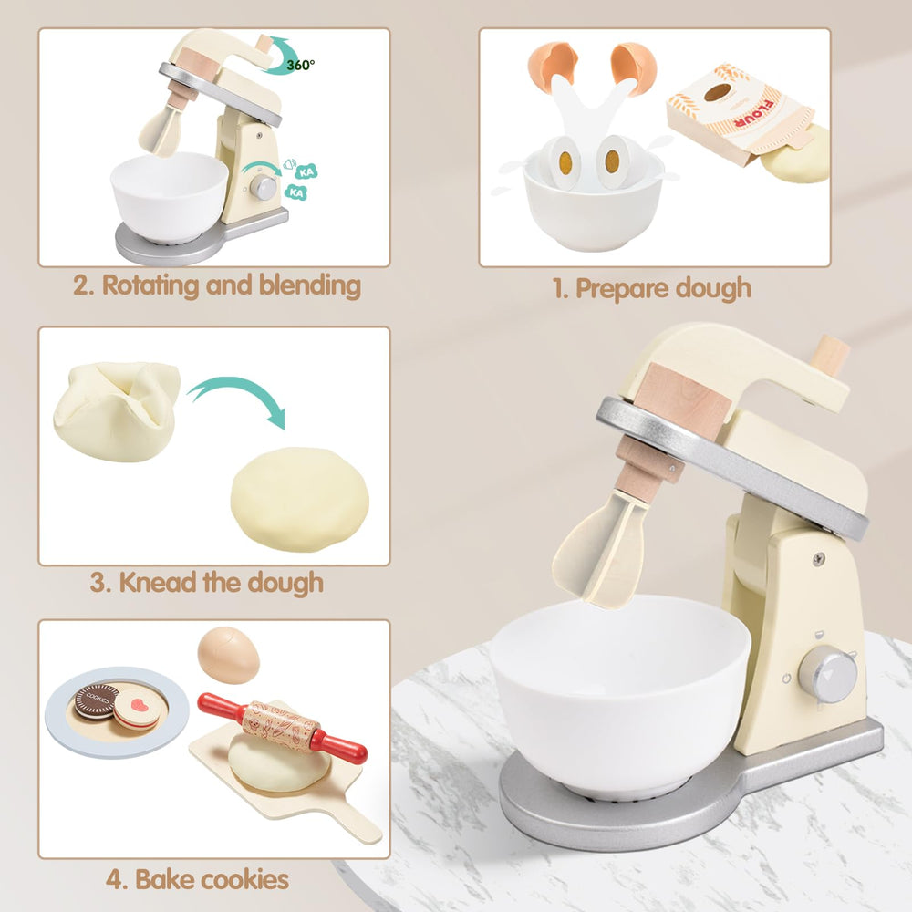 Giant Bean wooden egg and shell for realistic egg cracking play.
