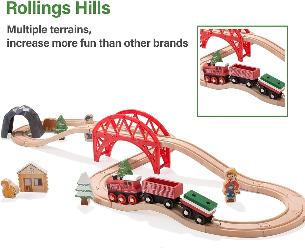 Giant bean wooden house and tunnel invite storytelling adventures during playtime