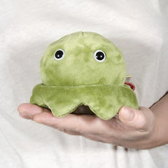 Giant Microbes Booger Plush as a desk companion for clinicians
