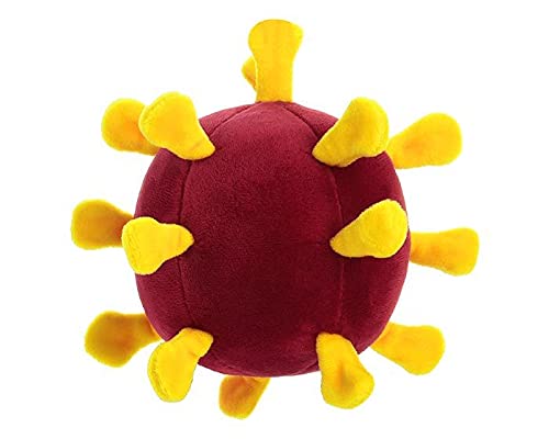 GIANT MICROBES COVID Plush helps teach epidemiology with engaging visuals.
