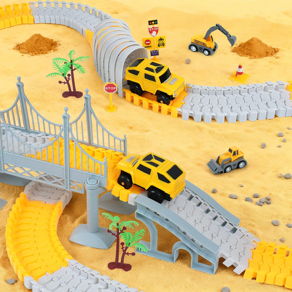 GIAT track toys encourage creativity, problem-solving, and family bonding during play.