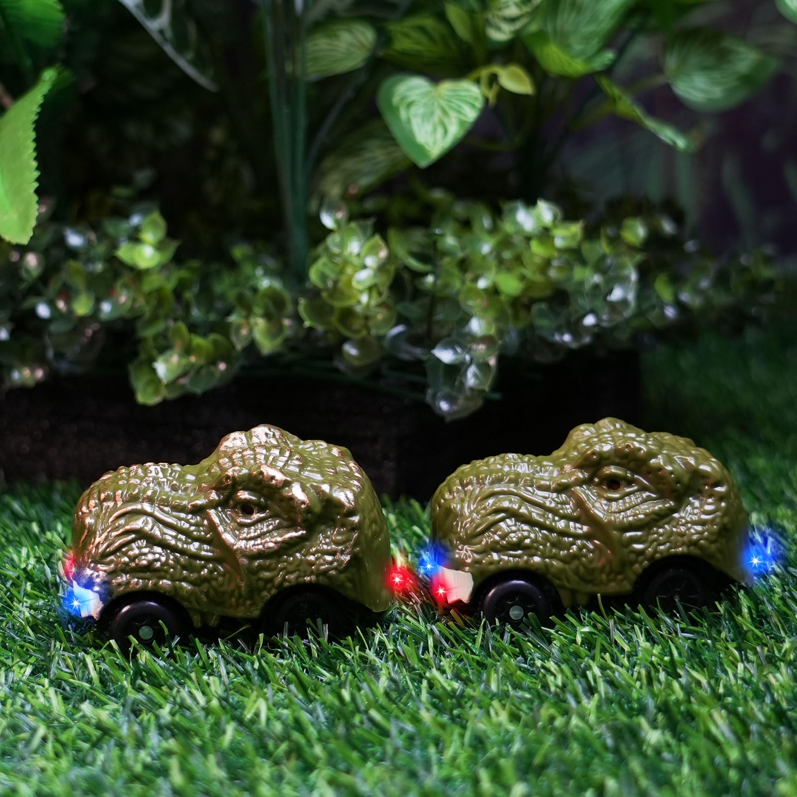 GIAT dinosaur track car designed to fit most tracks for versatile setups