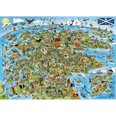 Gibsons This is Scotland puzzle designed by Hartwig Braun for precise, satisfying interlocking pieces.