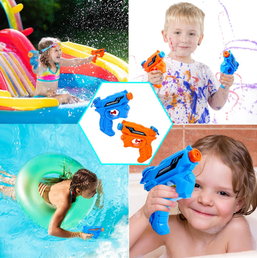 GIDGOD water gun easy-to-fill trigger action for kids.