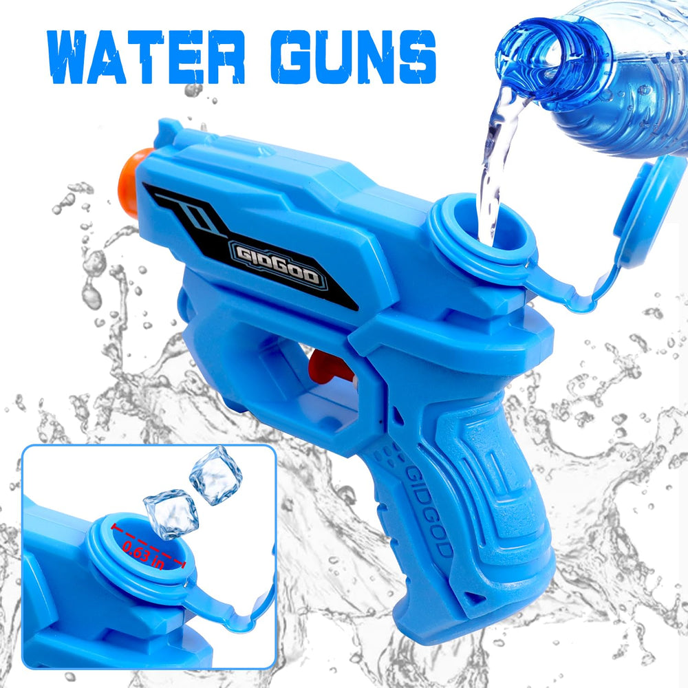 GIDGOD water gun wide-mouth refill enables quick, easy topping.
