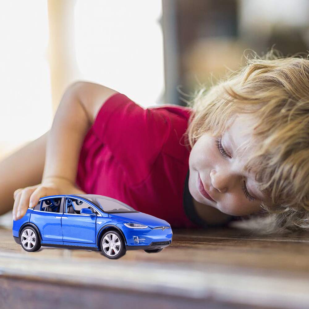 Gidoyi Toy Car Model X blue packaging is gift-ready