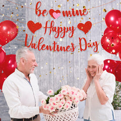 Gifloon Valentine banner brightens homes, offices, and storefronts with a playful glow.