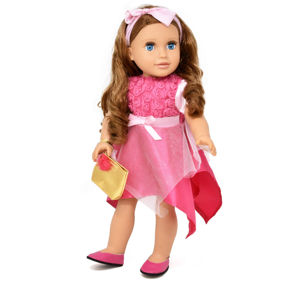 Gift Boutique 18-inch girl doll ready for imaginative play and nurturing moments