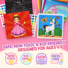 Gift Boutique Unicorn Princess Craft Kit included pieces support quick start projects.