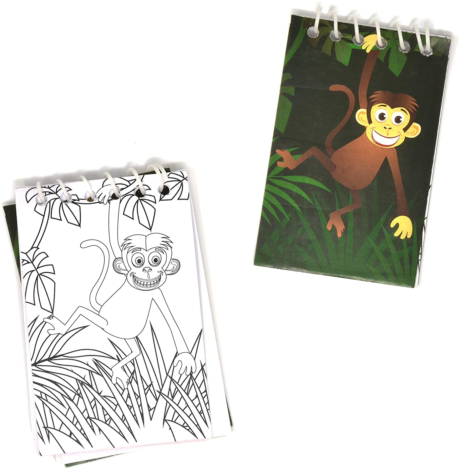 Gift Boutique giraffe notepad on jungle backdrop, perfect for school activities.