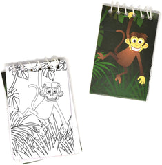Gift Boutique giraffe notepad on jungle backdrop, perfect for school activities.