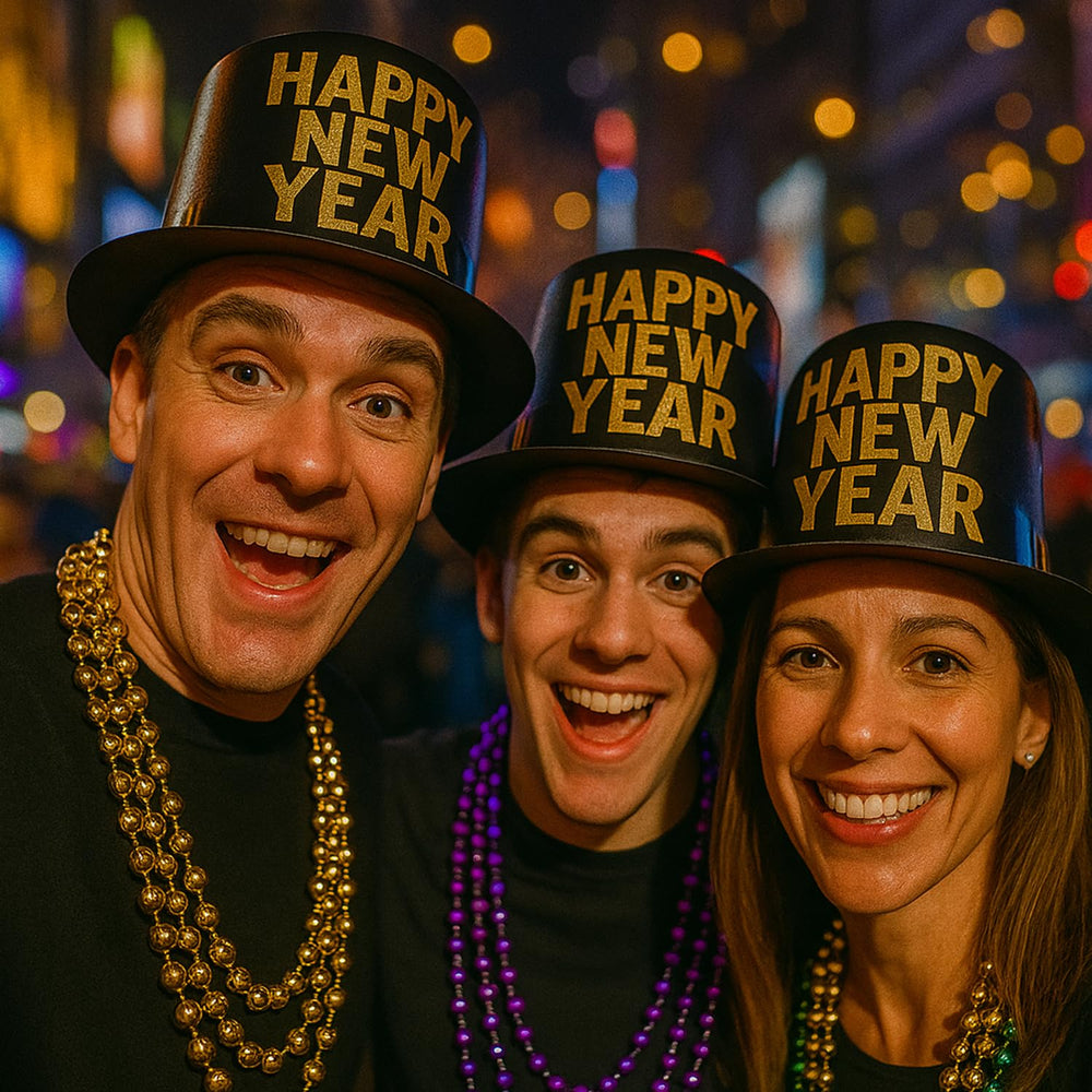 GiftExpress 33-inch Mardi Gras beads worn on neck for party wear