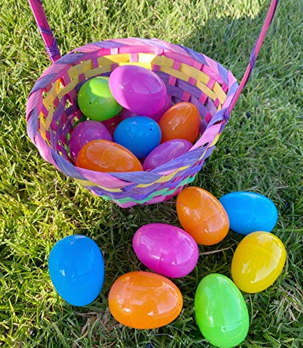 GiftExpress assorted-color Easter eggs ideal for Easter baskets and crafts.