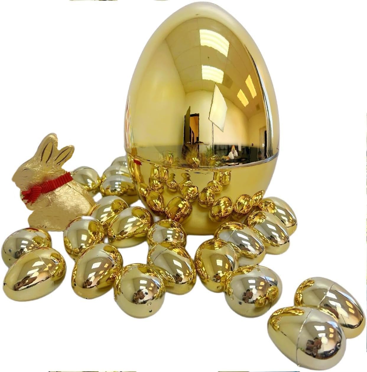 GiftExpress jumbo egg filled with surprises for interactive play.