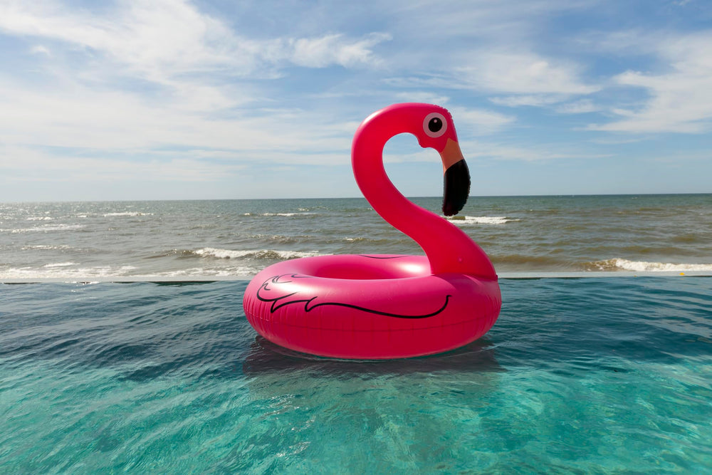 GiftExpress Flamingo pool float non-toxic materials for safe water fun