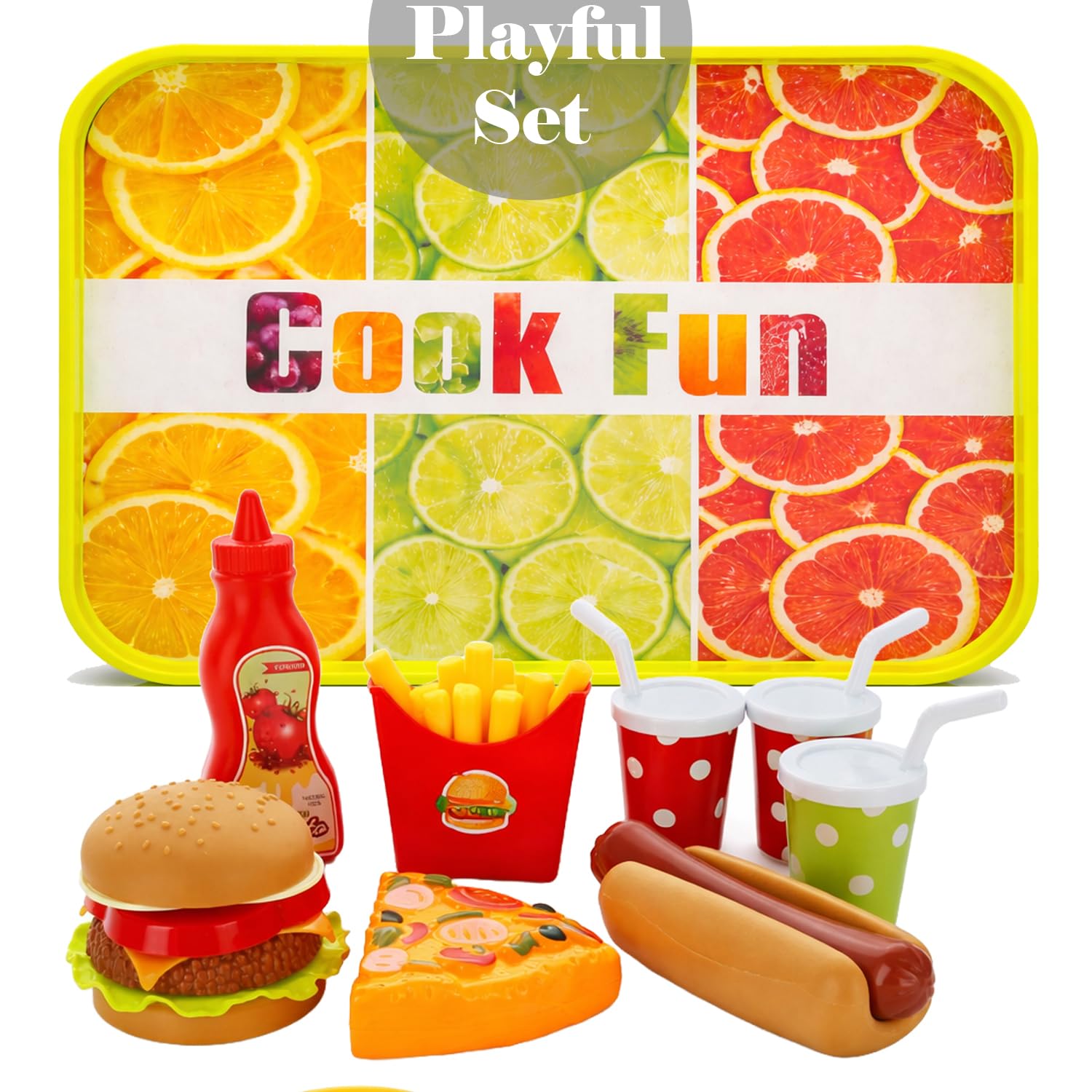 GiftExpress Happy Kids Meal pizza image promoting roleplay and creativity.