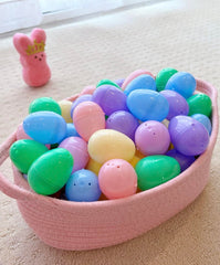 GiftExpress pastel Easter eggs arranged for display and party decor.