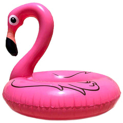 GiftExpress soft vinyl flamingo pool float is durable