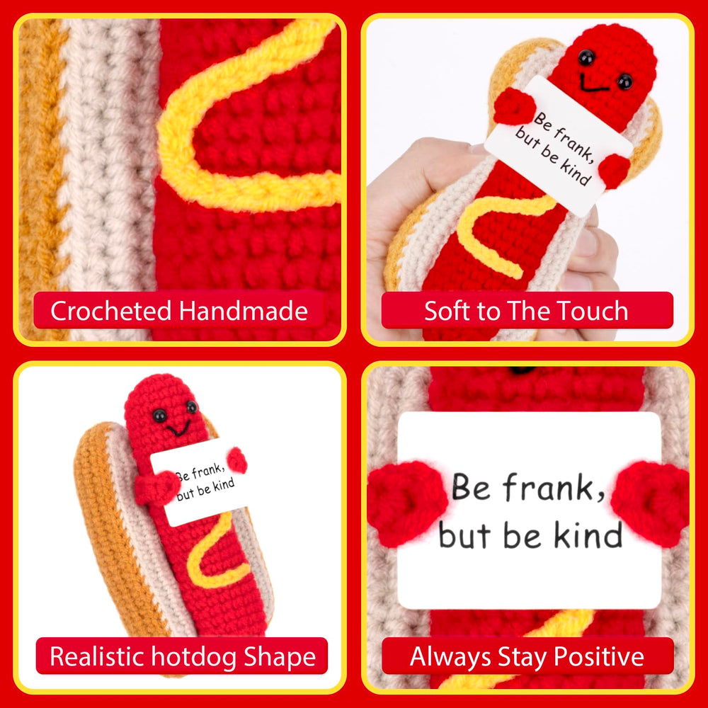 GIFTIARA positive card included hot dog gift for encouragement