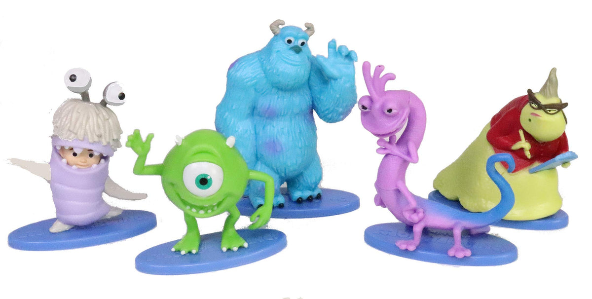 Giftician monsters cake topper set 5 adds fun birthday cake decor