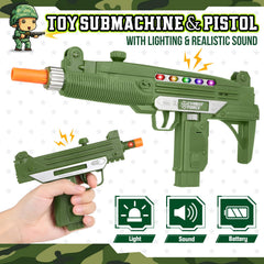 GIFTINBOX army belt adds authentic detail and secure wear during active play.