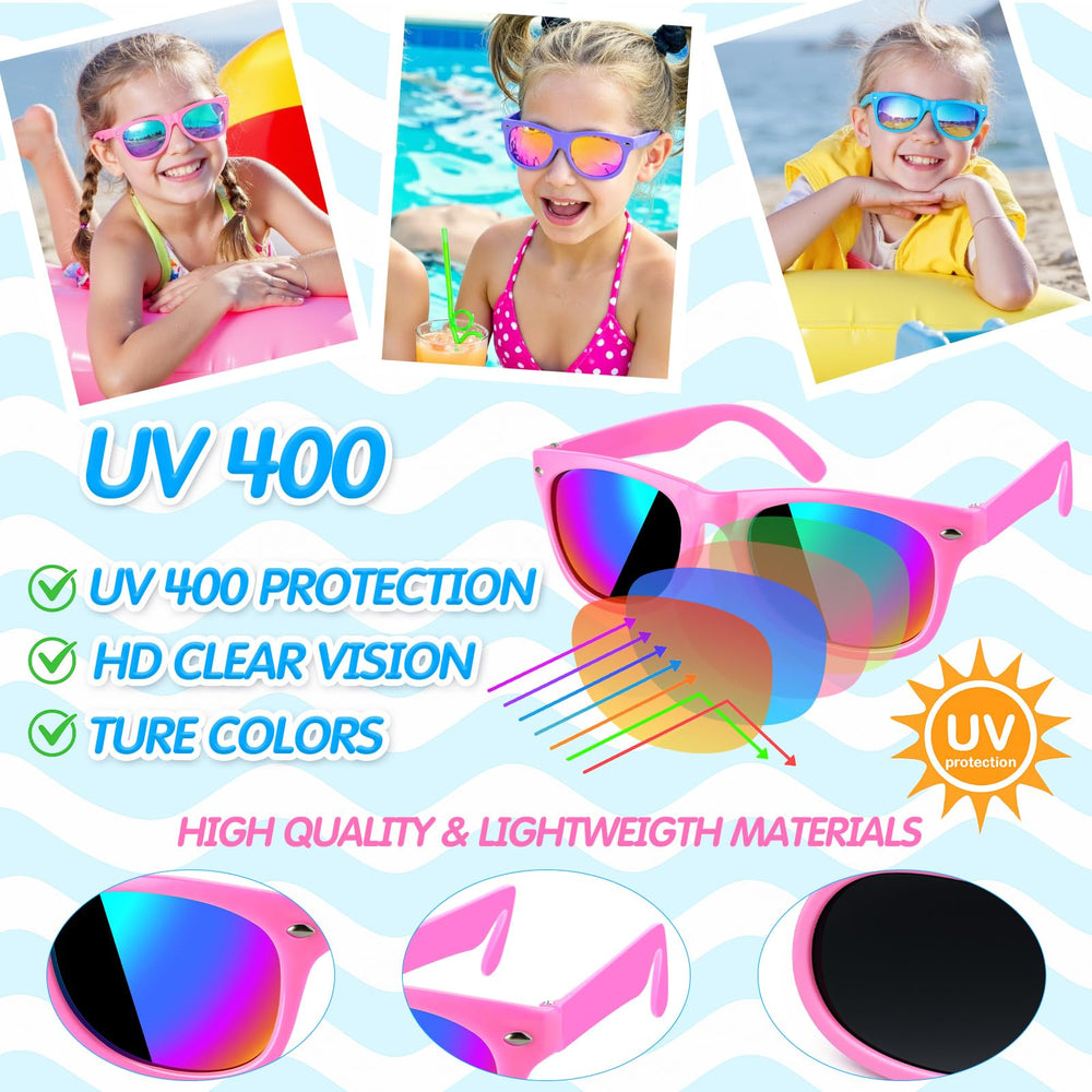 Giftinbox kids sunglasses 12-piece sun protection and party favors