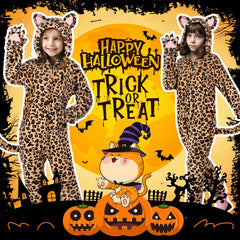 Giftinbox leopard costume ideal for Halloween and festive parties.