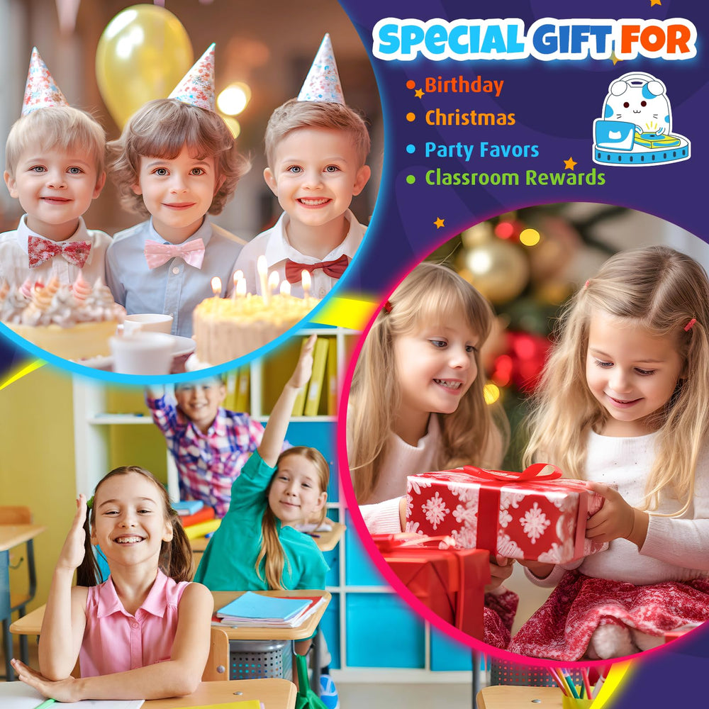 Giftinbox rainbow-card packaging enhances gift presentation