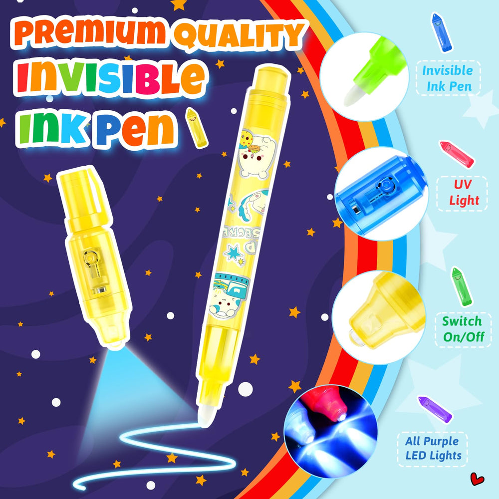 Giftinbox blue spy pen for kids' quiet note taking and play