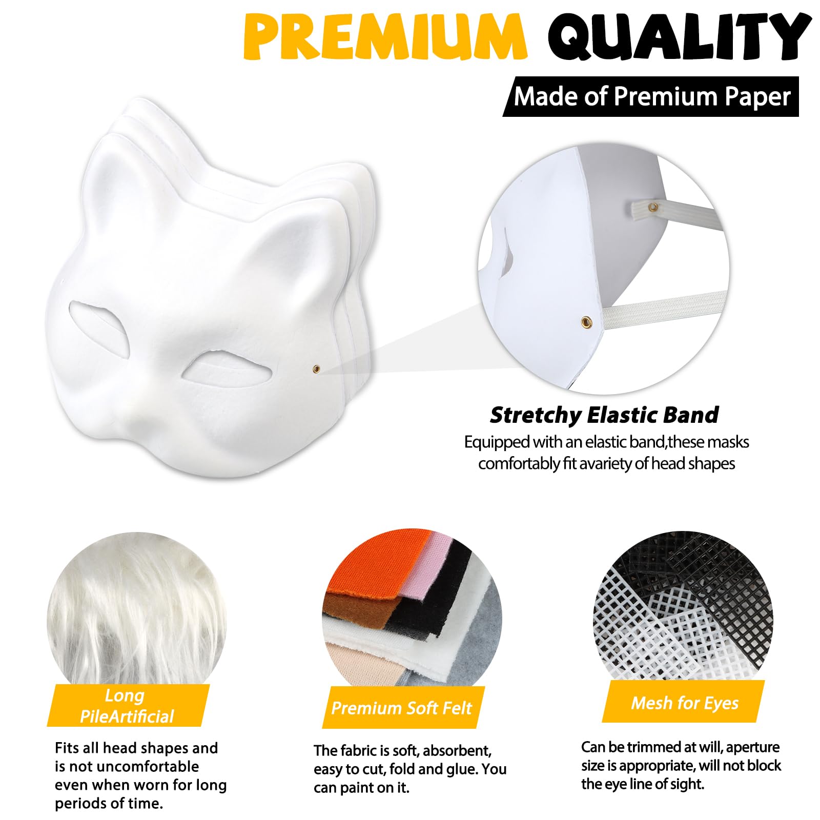 Giftota Therian mask kit diamond stickers for sparkling details