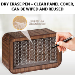 Giftota money box features acrylic panel to display savings growth