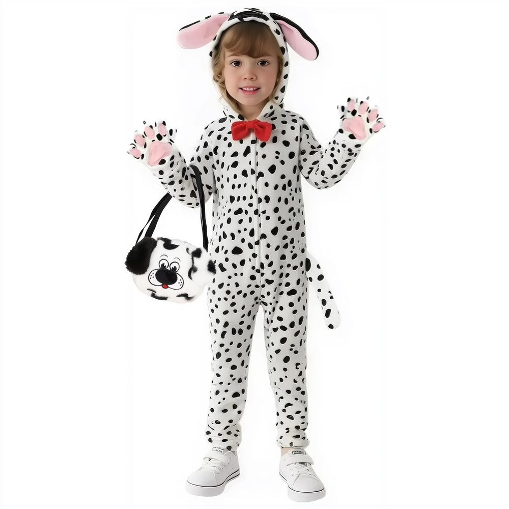Gifts2U Dalmatian costume with embroidered face for imaginative play