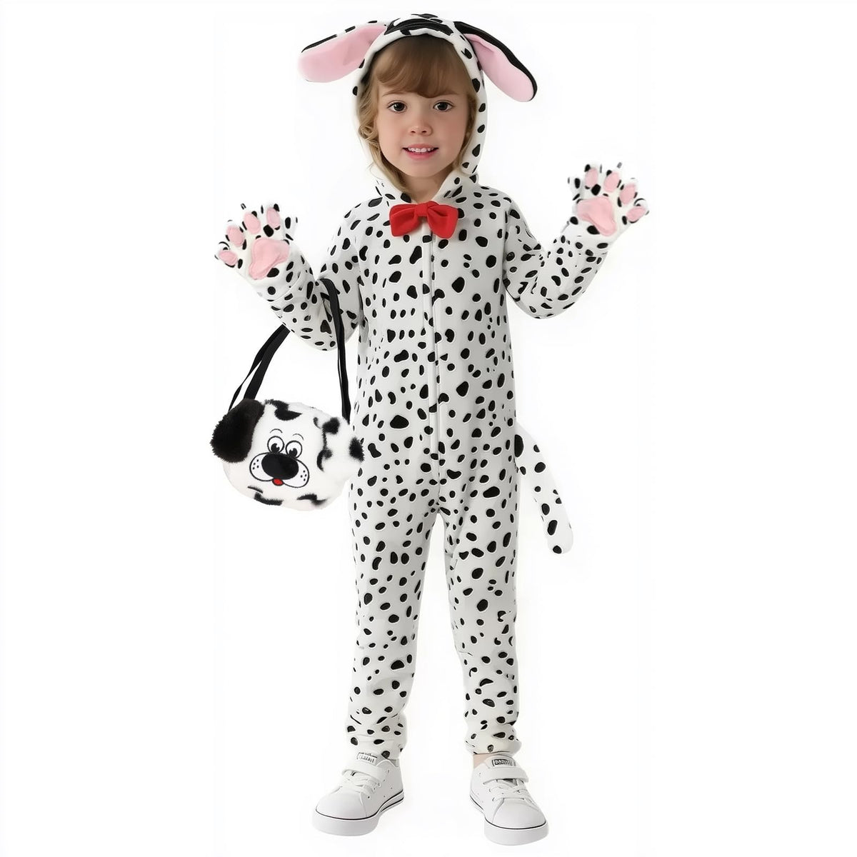Gifts2U Dalmatian costume with embroidered face for imaginative play