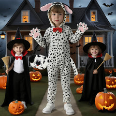 Gifts2U Dalmatian costume breathable double-sided flannel fabric