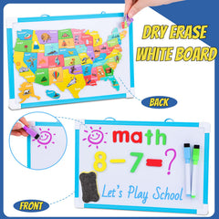 Gifts2U dry erase whiteboard with magnetic surface for group activities.