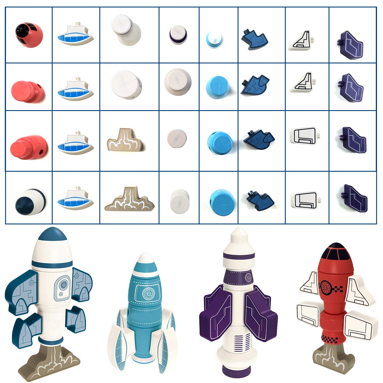 Gifts2U five-planet guards union encourages imaginative storytelling and space-themed play.