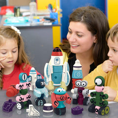 Gifts2U kids construction toy for ages 3-6 safely inspires exploration.