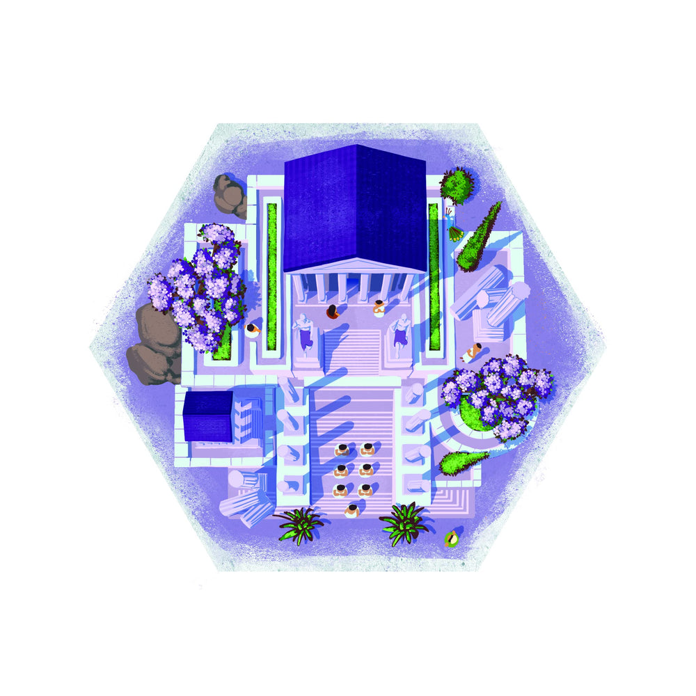 Optional advanced variant in Gigamic Akropolis adds strategic depth and replayability.