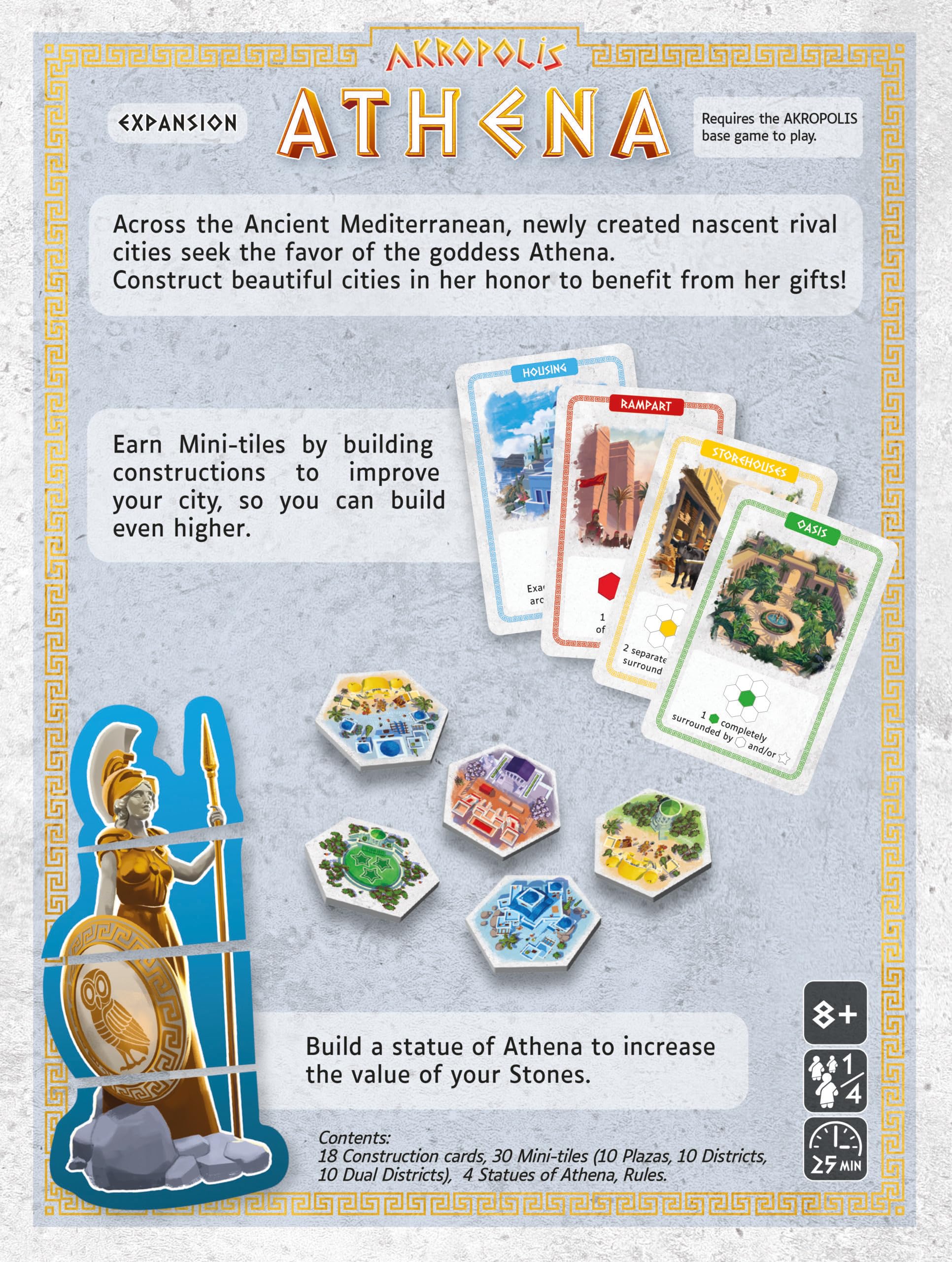 GIGAMIC Akropolis Athena expansion statue objective visuals for Athena.