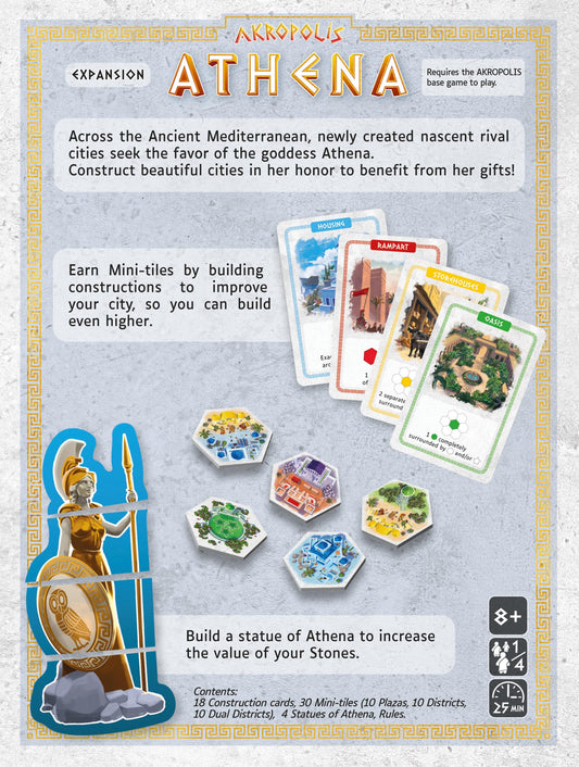 GIGAMIC Akropolis Athena expansion statue objective visuals for Athena.