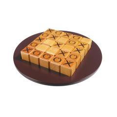 Gigamic Quixo wooden board setup for strategic play and family fun