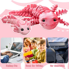 Giggiftrio axolotl non-breakable design withstands frequent handling and daily use