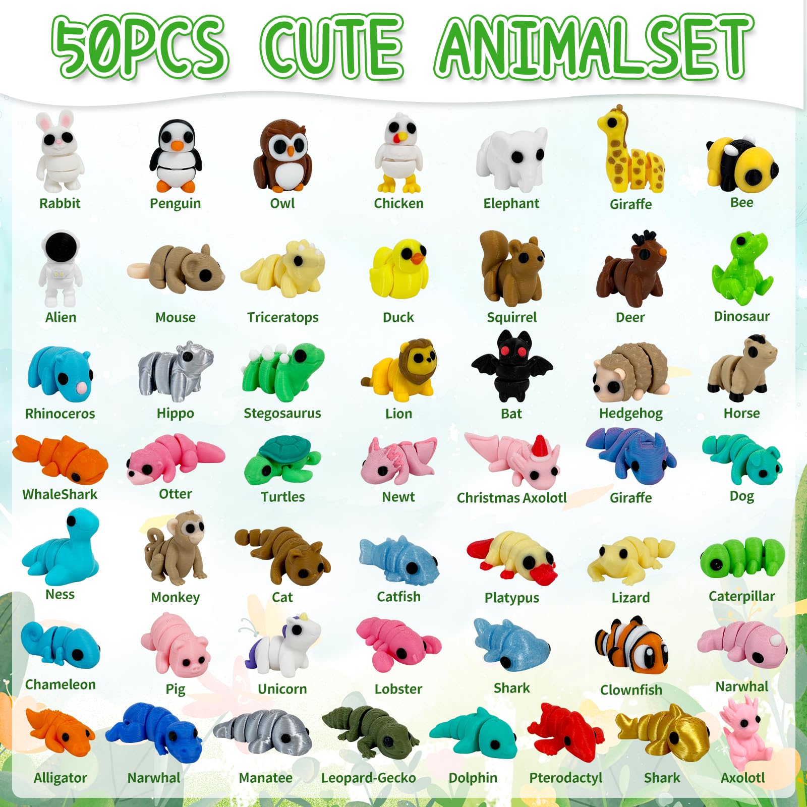 Giggiftrio mini astronauts and animals perfect for classroom rewards.
